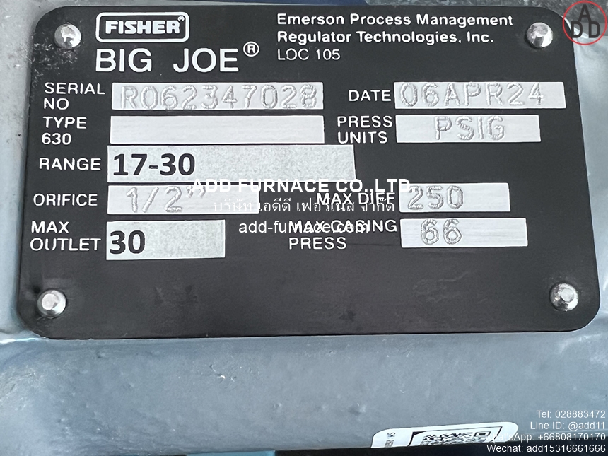 Fisher Big Joe Type 630(11)